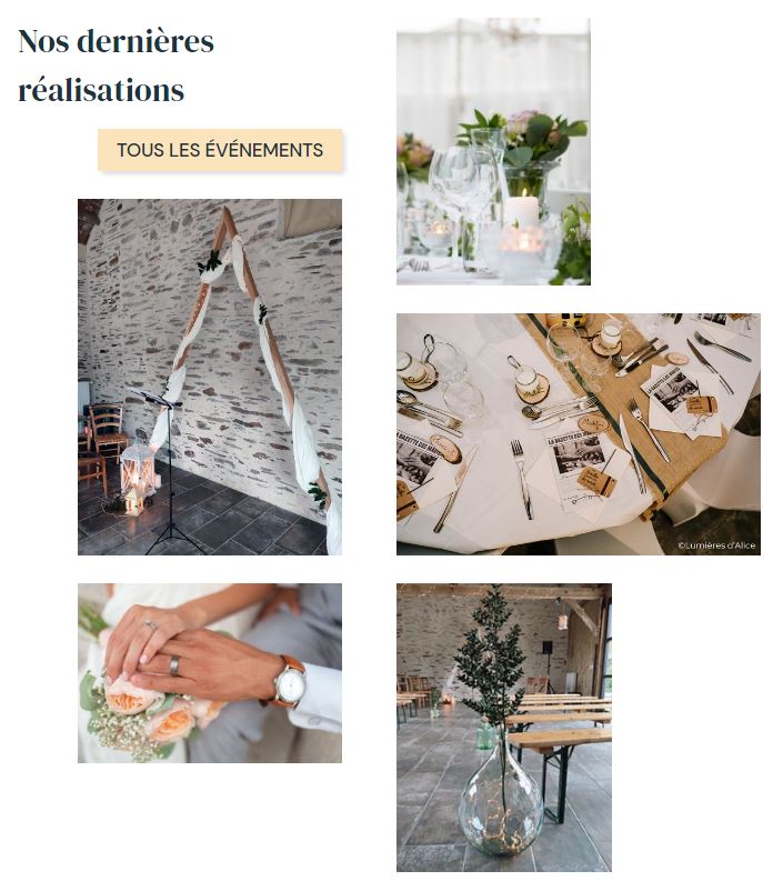 Portfolio Wedding Planner